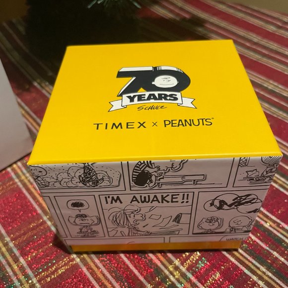 70th Anniversary Timex Standard x Peanuts  Watch TWU271000 SNOOPY CHARLIE BROWN - Picture 1 of 10